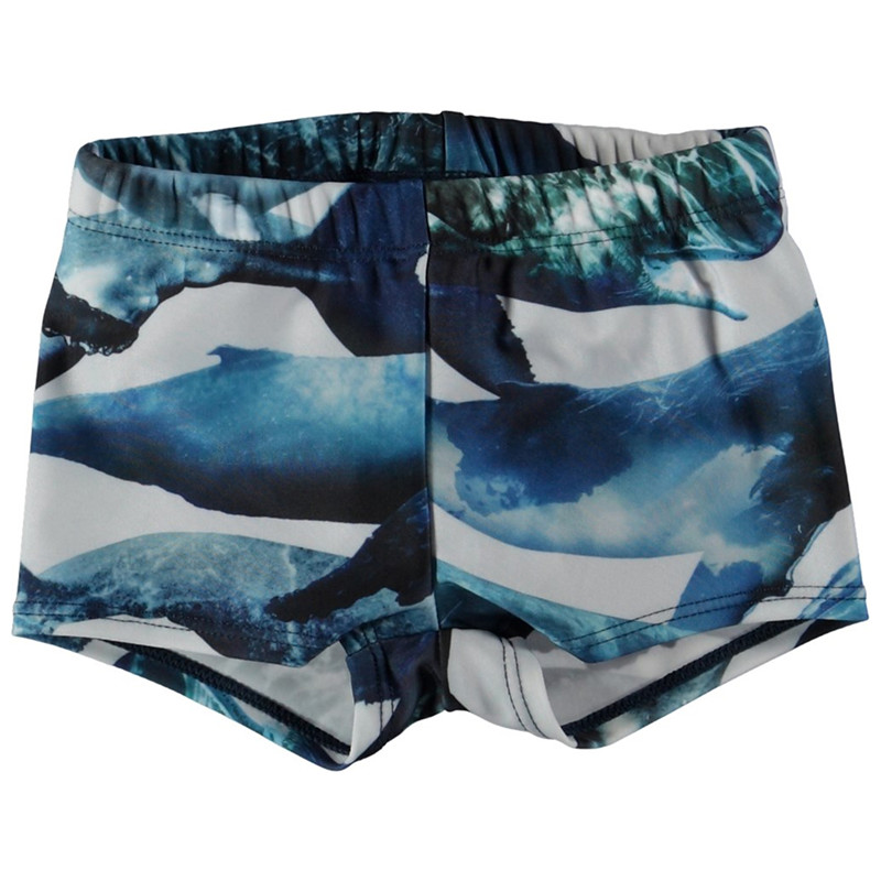 Molo Nansen Badebukser Sp, Farve: Whales, Størrelse: 56/62, Dame