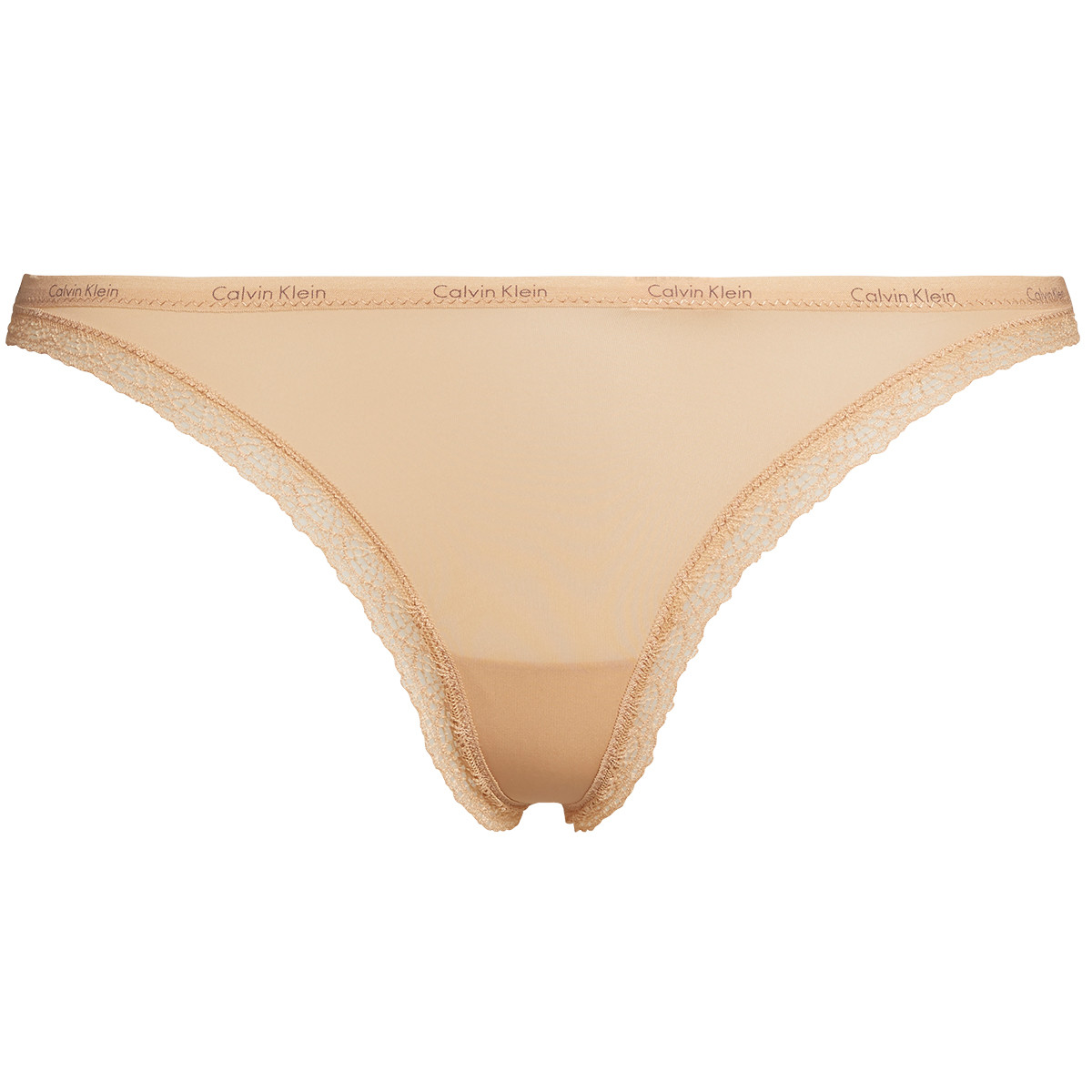 Calvin Klein G-streng, Farve: Buff, Størrelse: XL, Dame