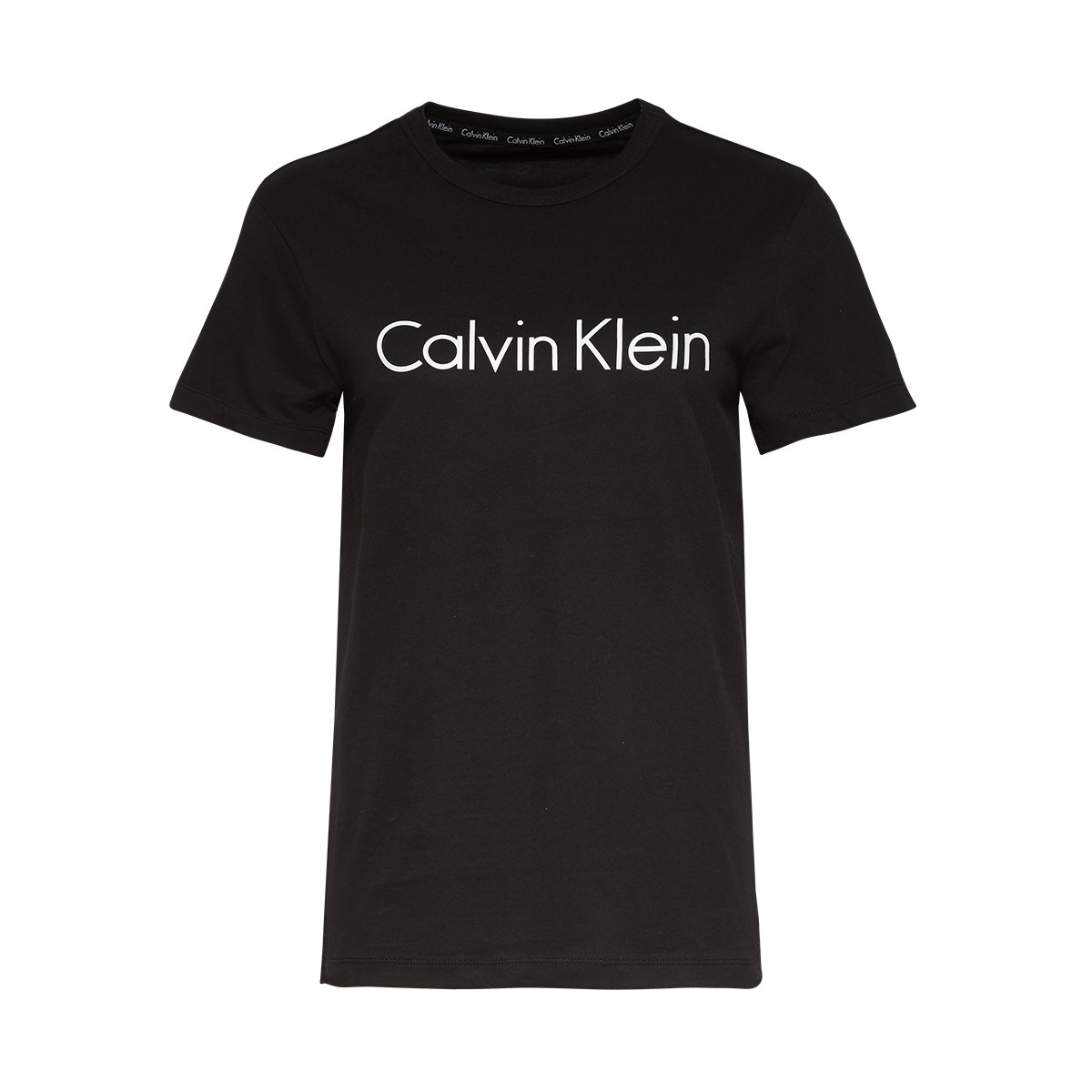 CALVIN KLEIN LINGERI T-SHIRT S6105 001 (Black, XS)