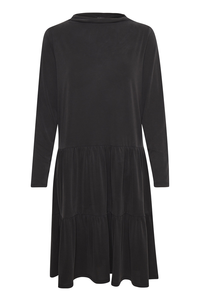 SOAKED IN LUXURY SL COLISSA DRESS 30405052 194008 (Black, XS)