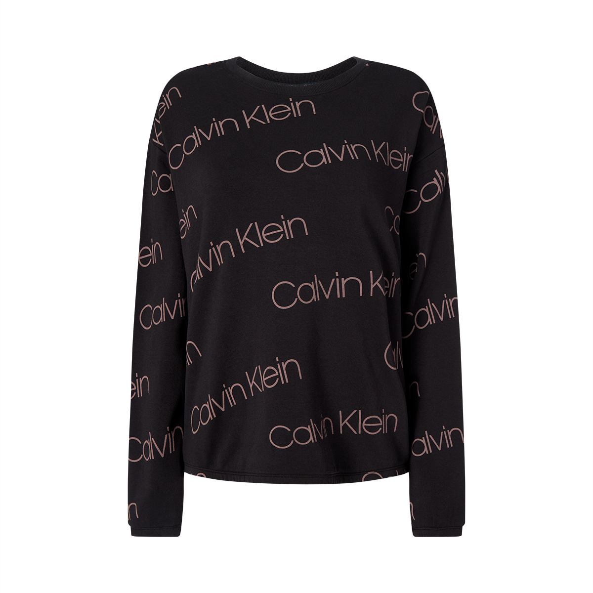 Calvin Klein Lingeri Icon Logo Bluse Fe Y, Farve: Sort, Størrelse: S, Dame