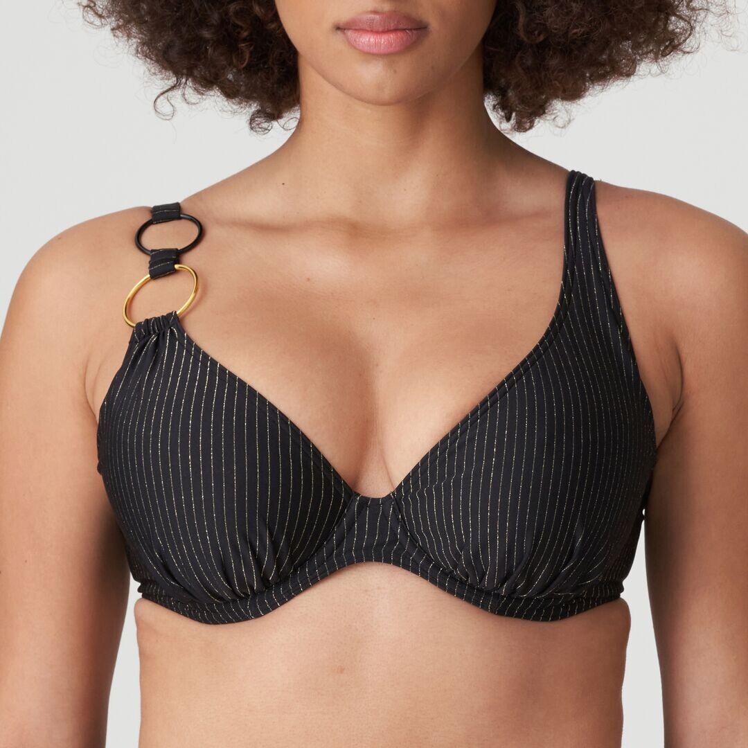 Primadonna Solta Bikini Top 4010119 Zwa Sort, Størrelse: 80G, Farve: Sort, Dame