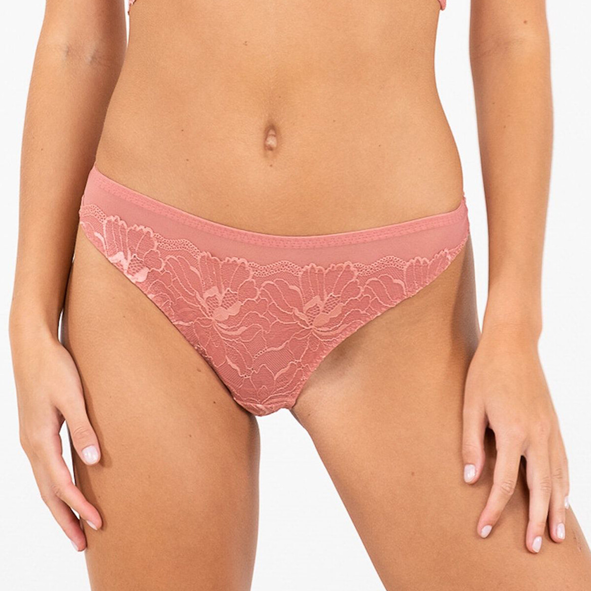 Neo Noir Beige Mandarine G-streng, Farve: Rød, Størrelse: XS, Dame