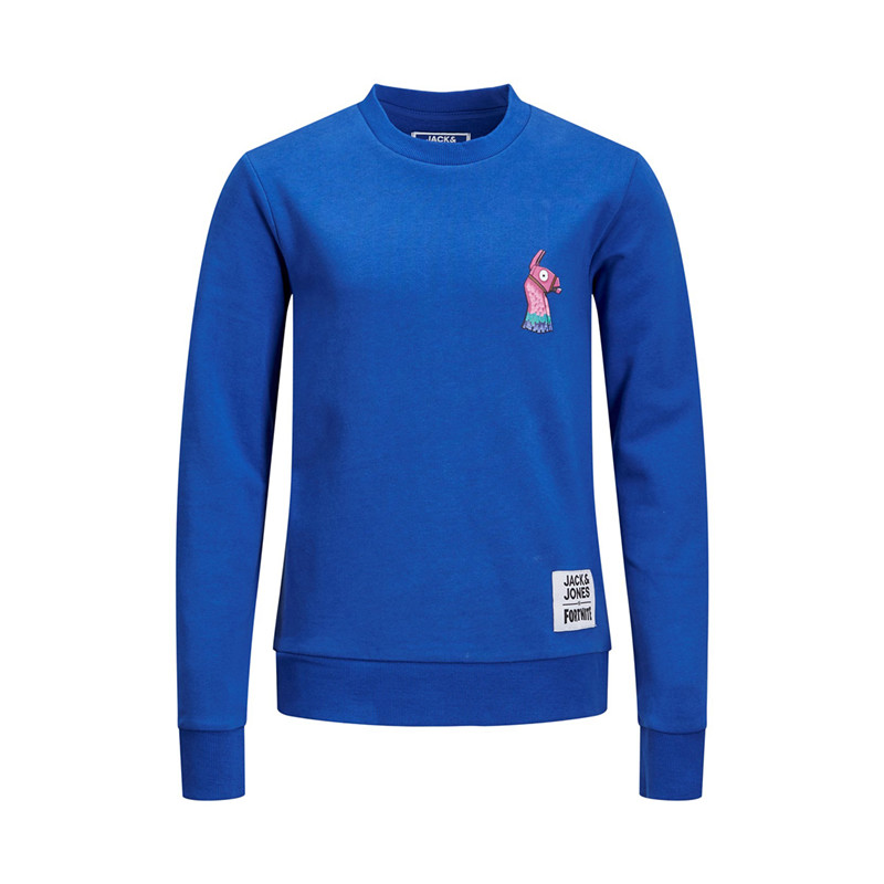 Jack & Jones Junior Jofortnite Sweatshirt S, Farve: Blå, Størrelse: 164, Dame