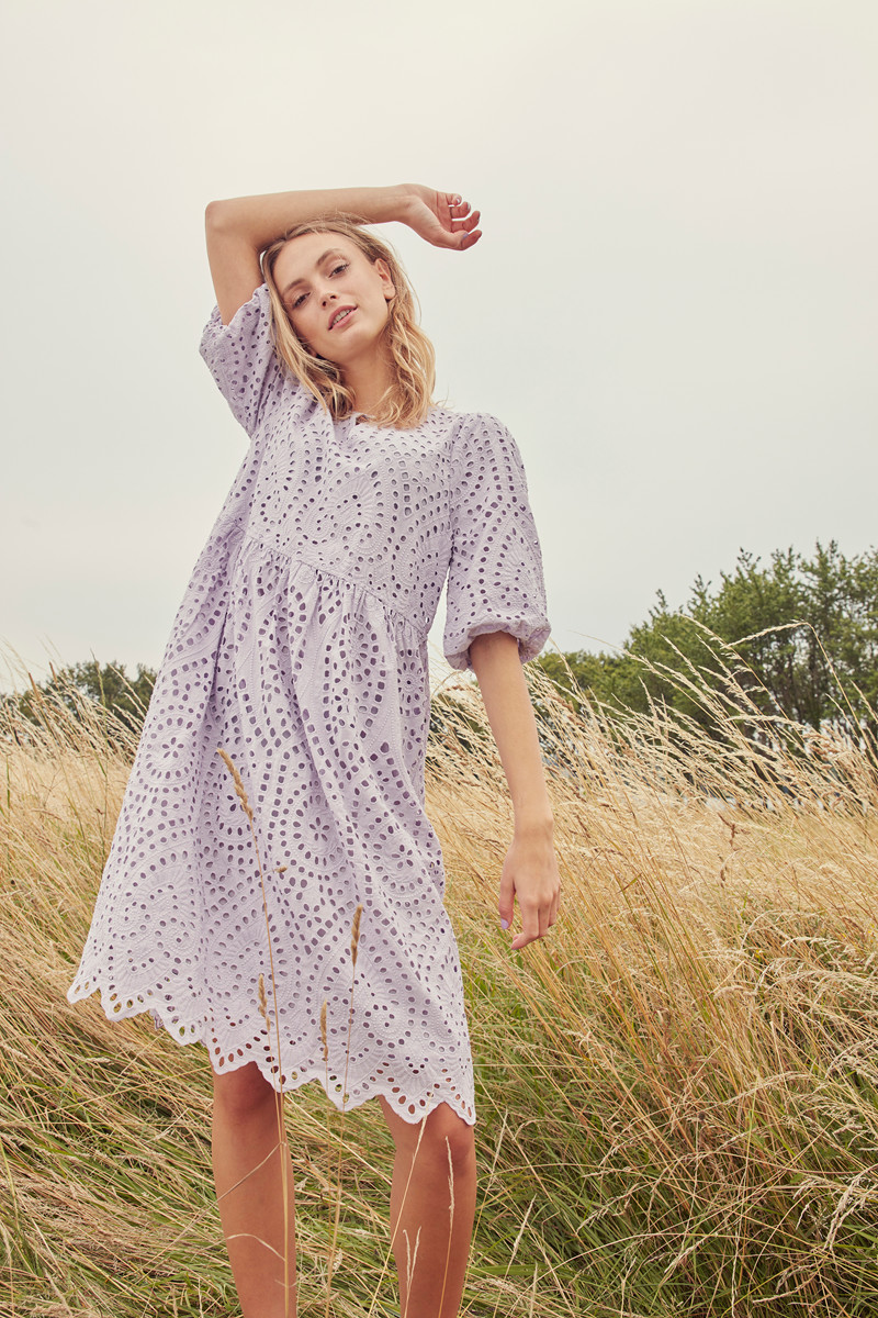 ICHI FIONN DRESS 20114240 143710 (Orchid Petal, XS)
