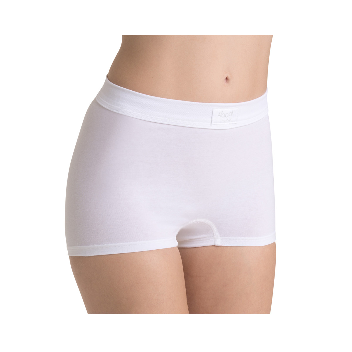 Sloggi Double Comfort Shorts, Farve: Hvid, Størrelse: 40, Dame
