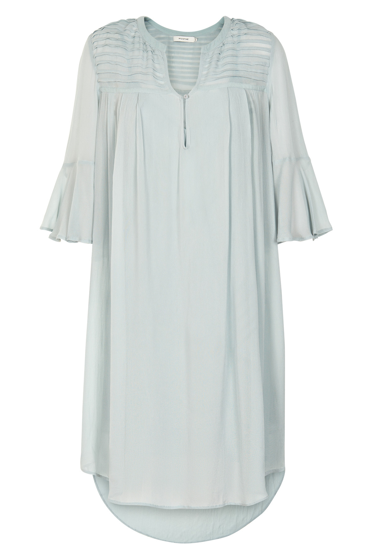 Munthe Lucky Dress, Farve: Blå, Størrelse: 38, Dame