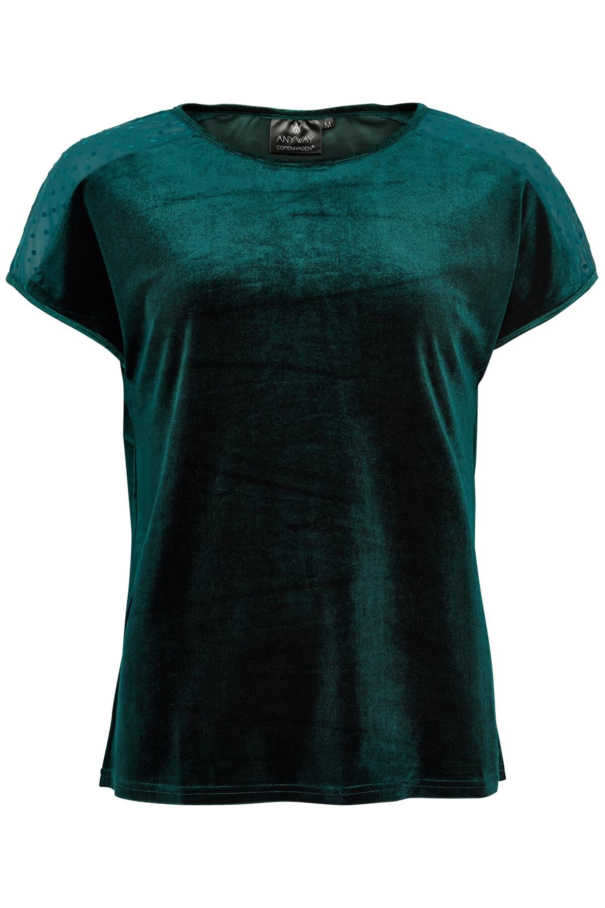 Anyway T-shirt Rc G, Farve: Grøn, Størrelse: L, Dame