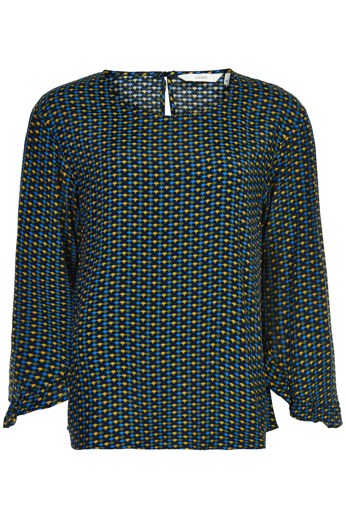 Nümph Nuailish Skjorte, Farve: Blå, Størrelse: 34, Dame