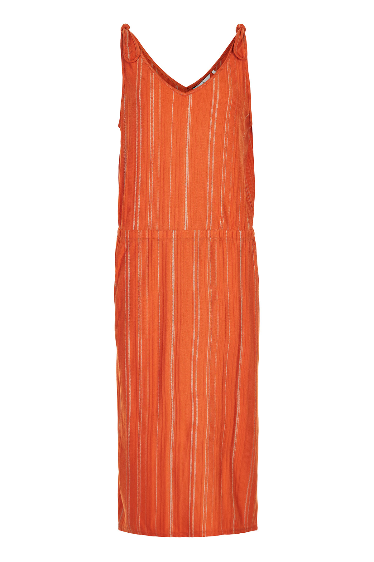 Nümph Nubridger Jersey Kjole, Farve: Orange, Størrelse: XS, Dame