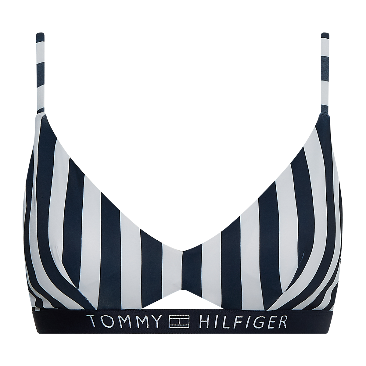 TOMMY HILFIGER LINGERI BIKINI TOP W02714 01U (Core Stripe, XS)