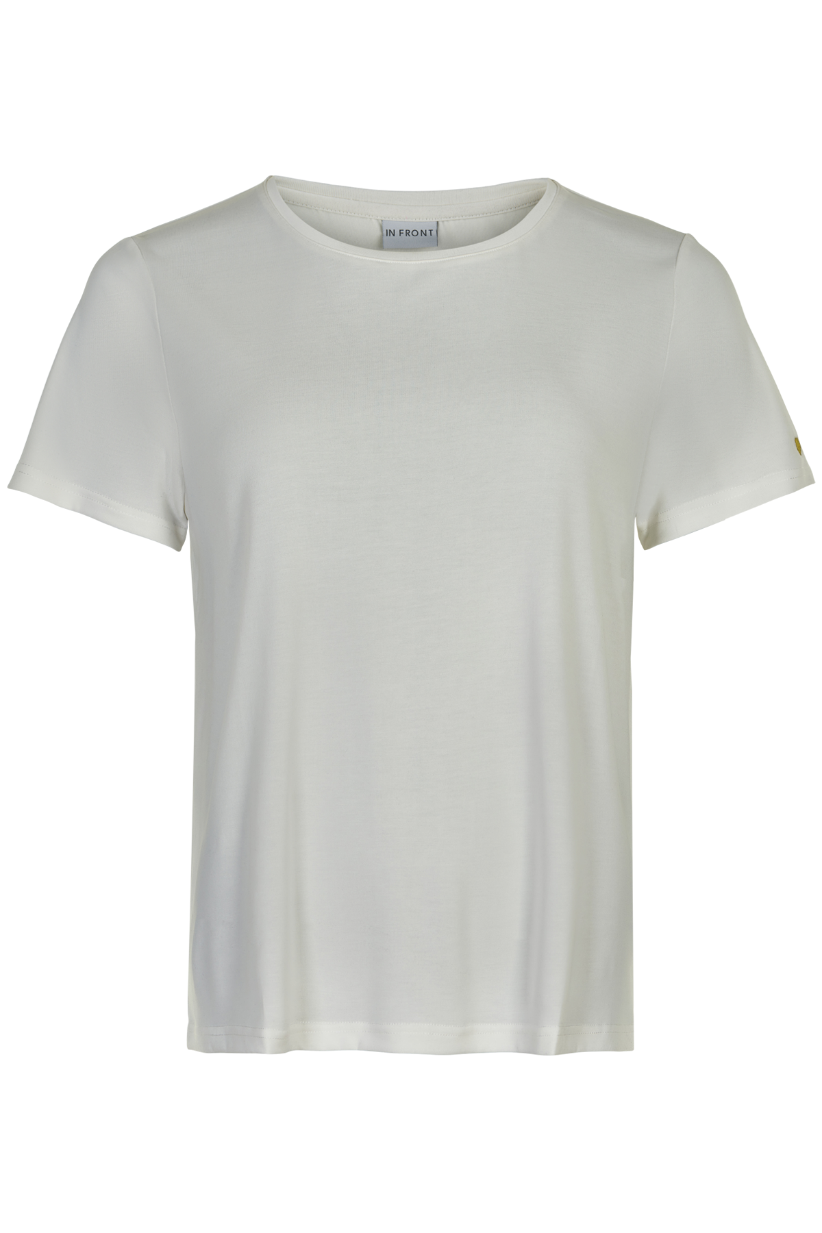 In Front Nina T-shirt, Farve: Hvid, Størrelse: M, Dame