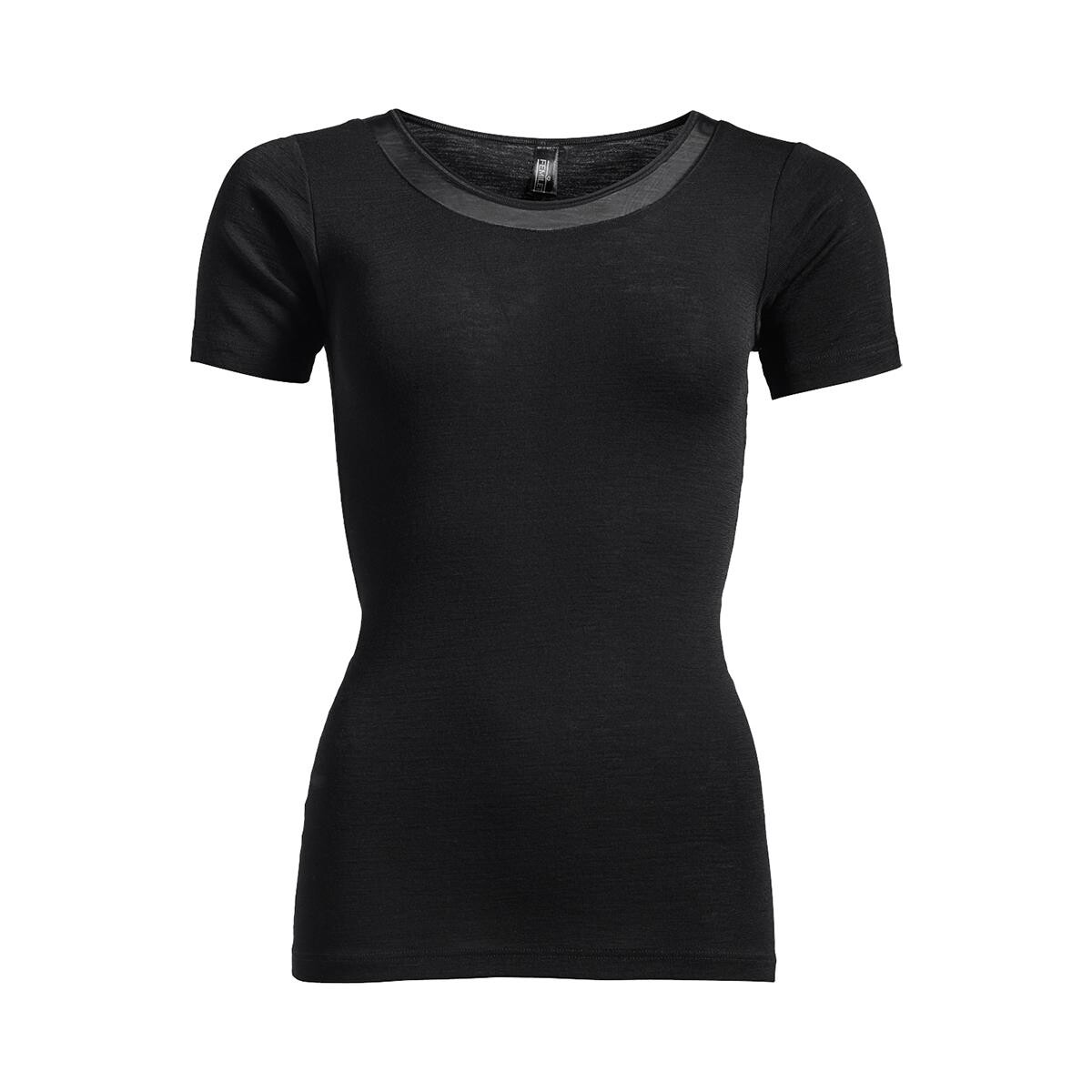 Femilet Juliana T-shirt Fn, Farve: Sort, Størrelse: 36, Dame