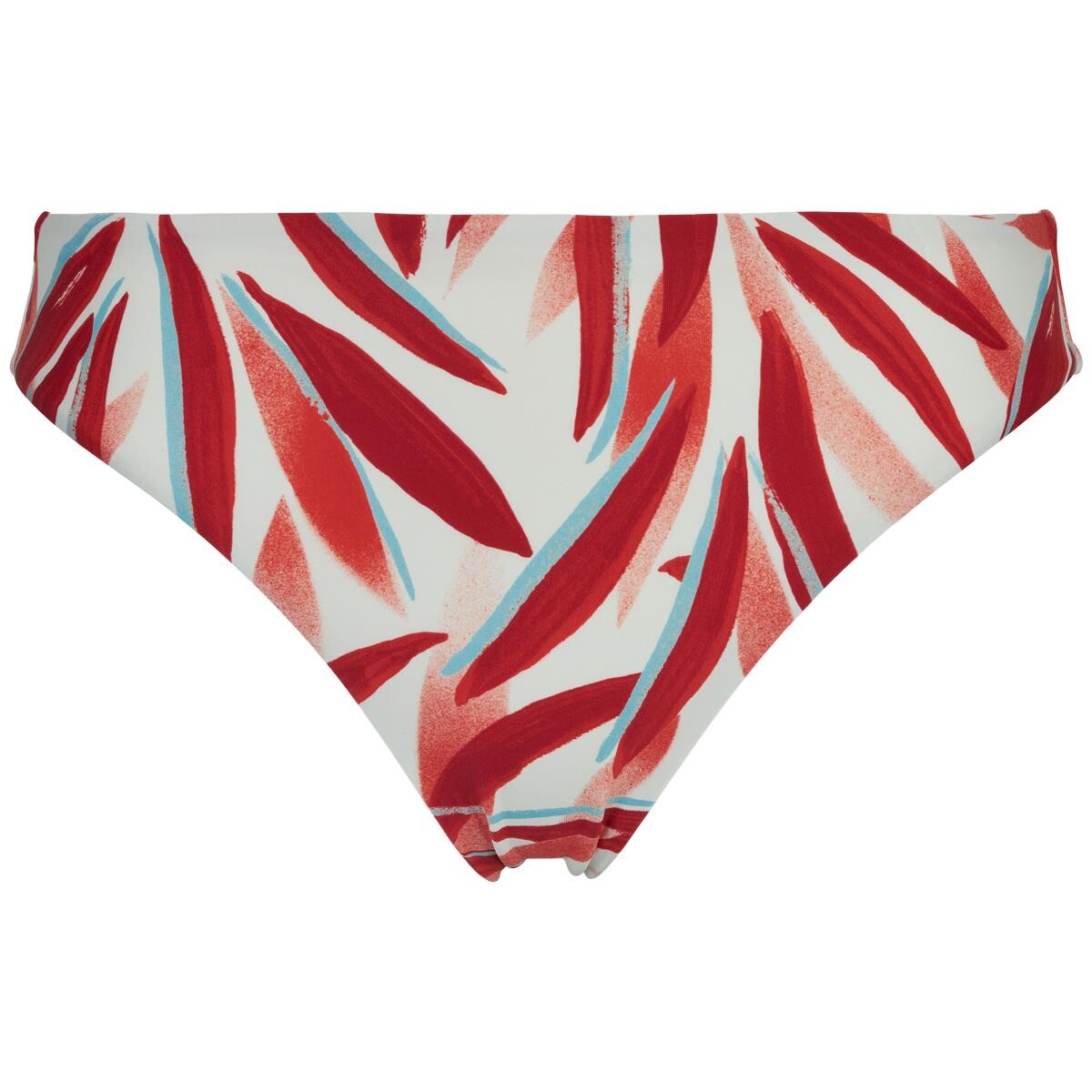 Femilet Bikini Trusse Fs-fg, Farve: Rød Leaves, Størrelse: 36, Dame