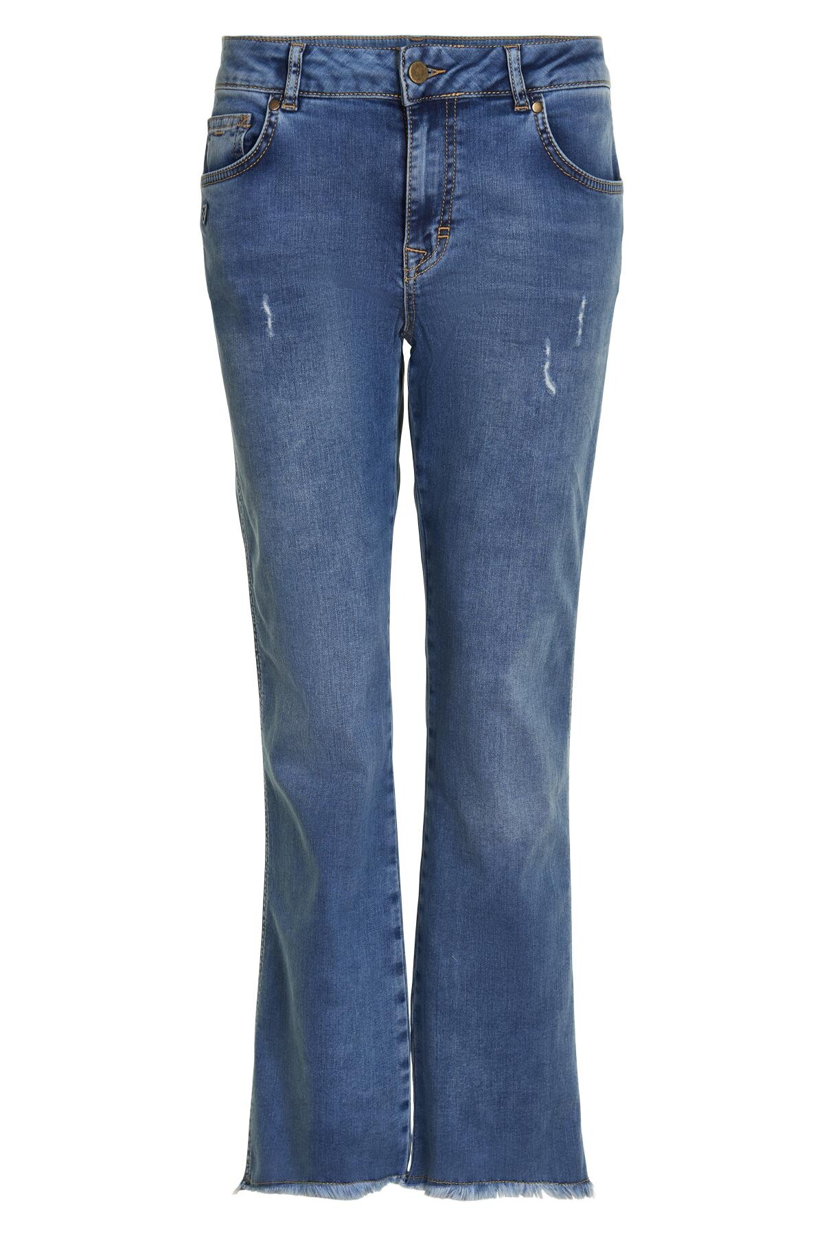 In Front Stella Jeans, Farve: Blå, Størrelse: 40, Dame