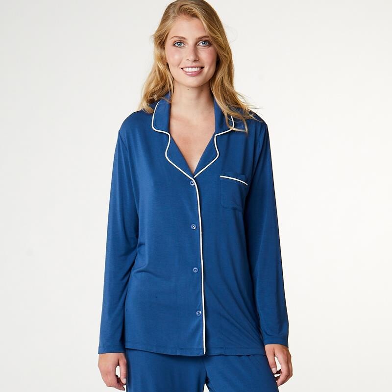 Ccdk Joy Pajamas Skjorte, Farve: Ensign Blå, Størrelse: XS, Dame