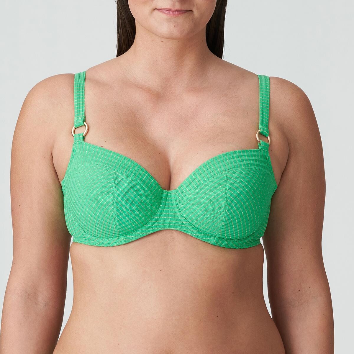 Primadonna Maringa Bikini Top Lug, Farve: Lush Grøn, Størrelse: 75H, Dame