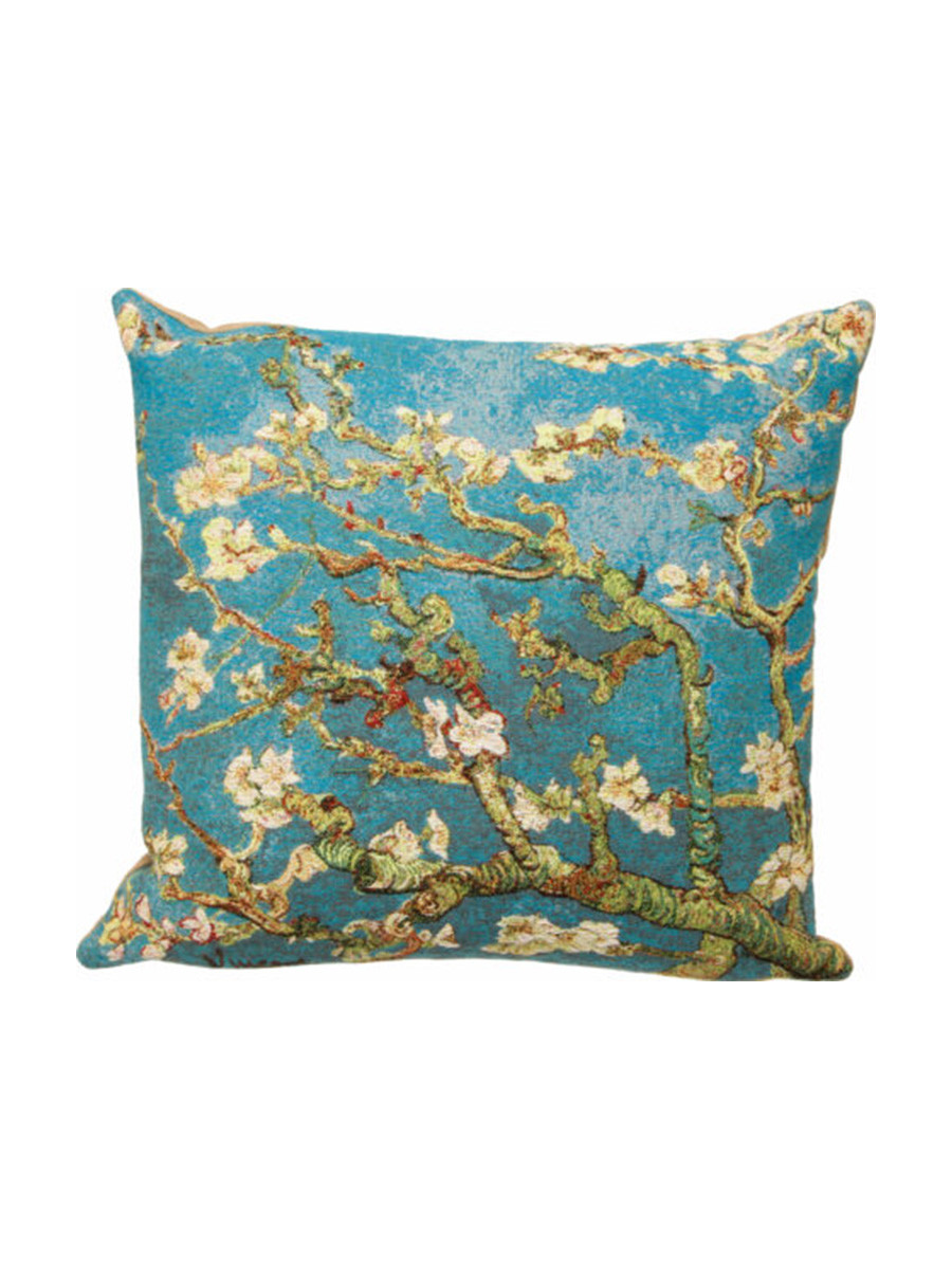 Vincent Van Gogh, Grene med mandelblomster pude fra Poulin Design
