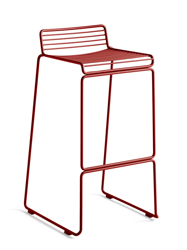Hee barstol fra Hay (Rust, H:75cm)
