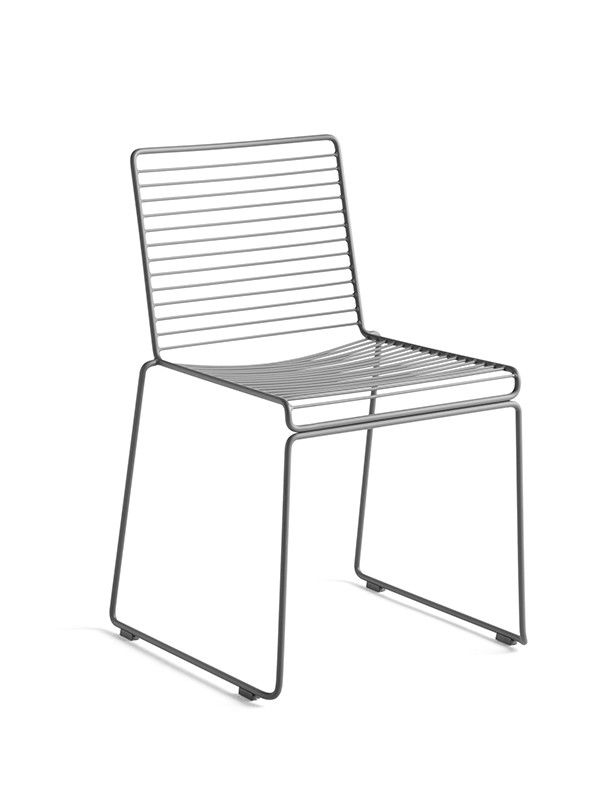 Hee Dining Chair fra Hay (Asphalt grey)