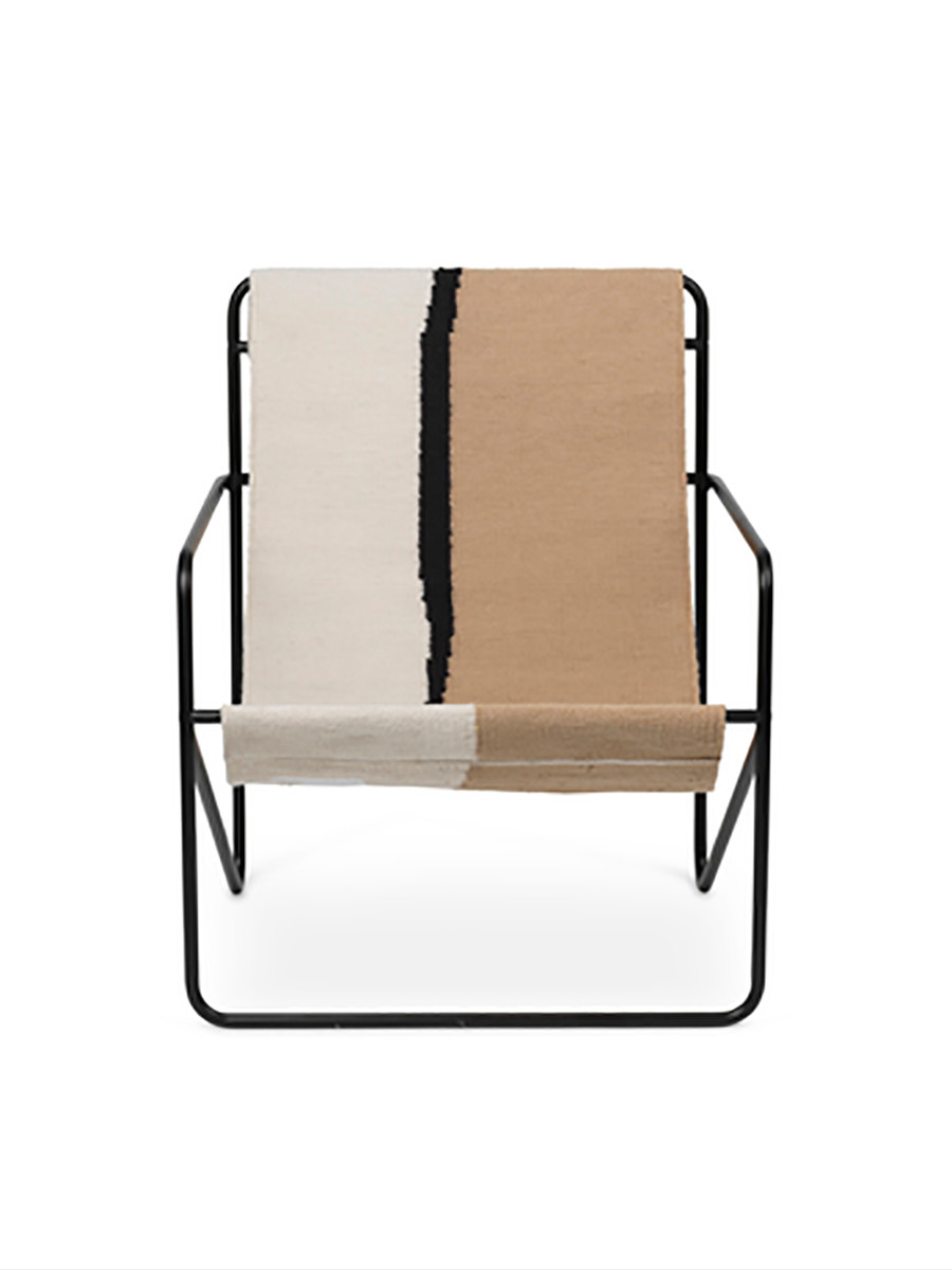 Desert Lounge Chair, sort fra Ferm Living (Soil)