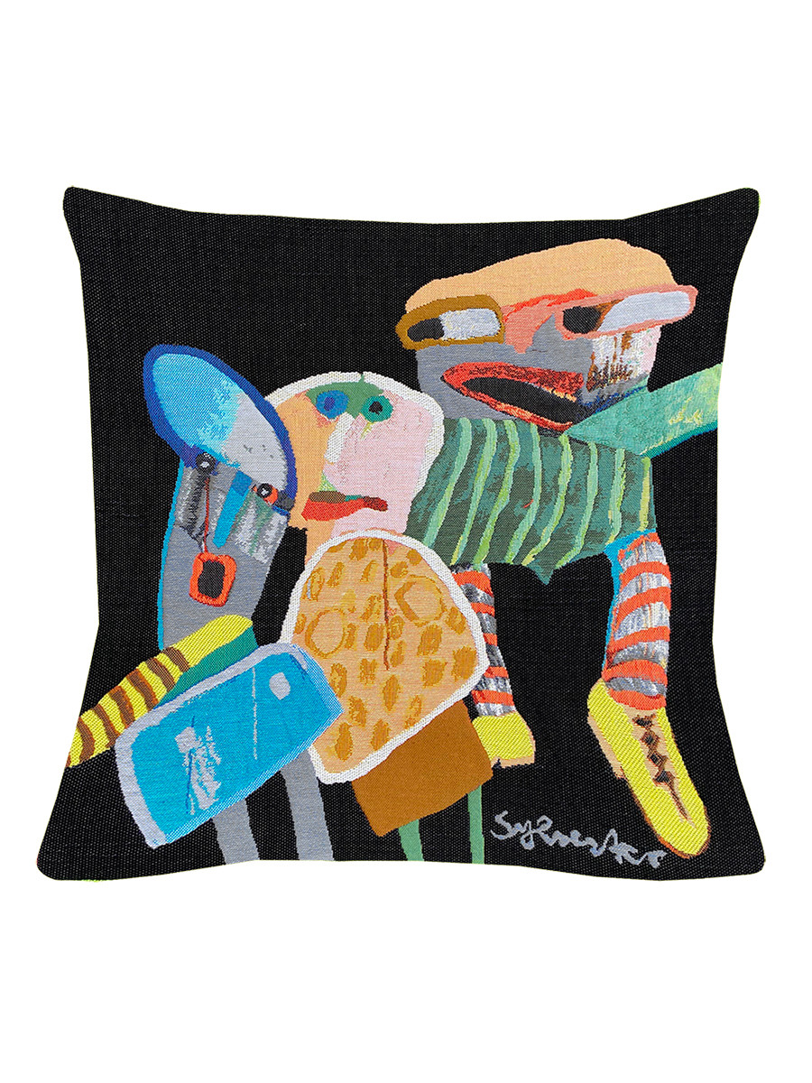 Sylvester De Gule Sko pude fra Poulin Design