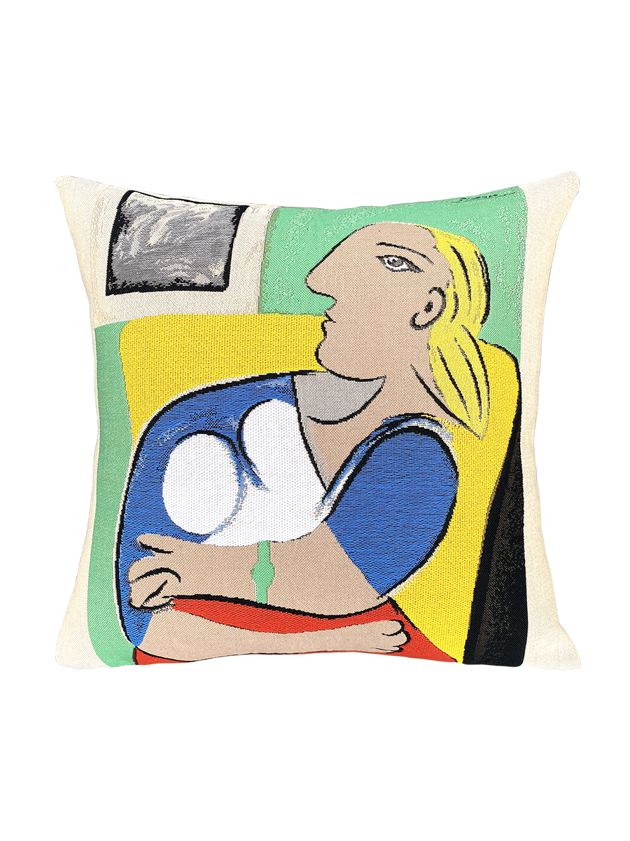 Picasso Femme Dans Un Fauteuil Jaune pude fra Poulin Design