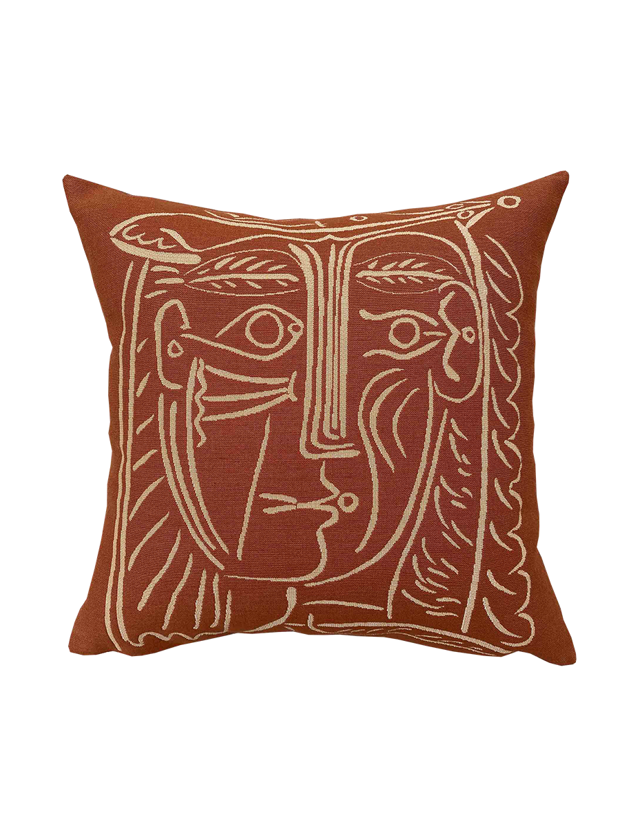 Picasso Womans Head With Hat pude fra Poulin Design