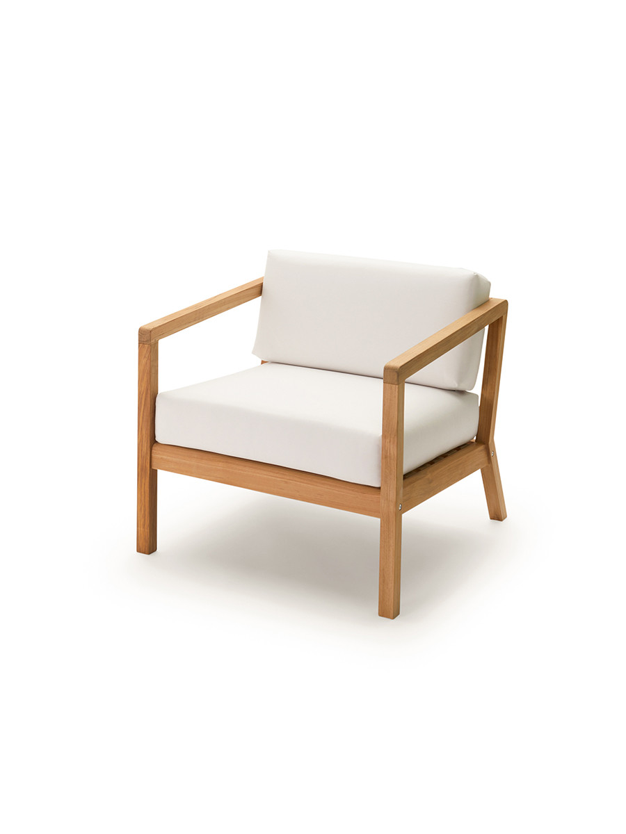 Skagerak Virkelyst Stol, Cloud White fra Fritz Hansen