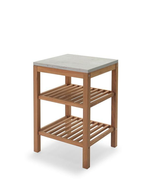 Skagerak Pantry Modul 1 fra Fritz Hansen (Teak/limestone)
