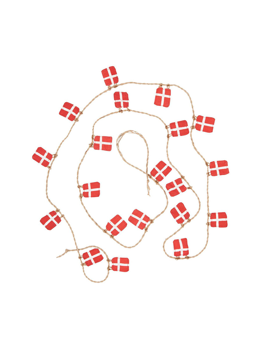 Flagranke m/20 flag, dannebrog fra Ib Laursen