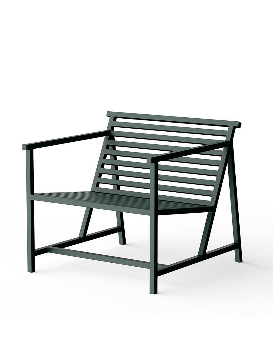 Lounge Chair, grøn fra 19 Outdoors