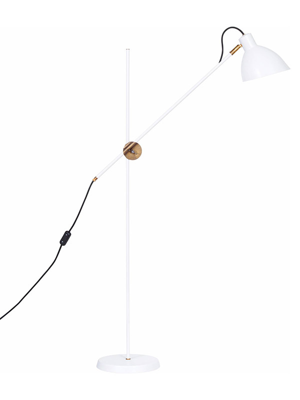 KH#1 gulvlampe fra Konsthantverk (Hvid)