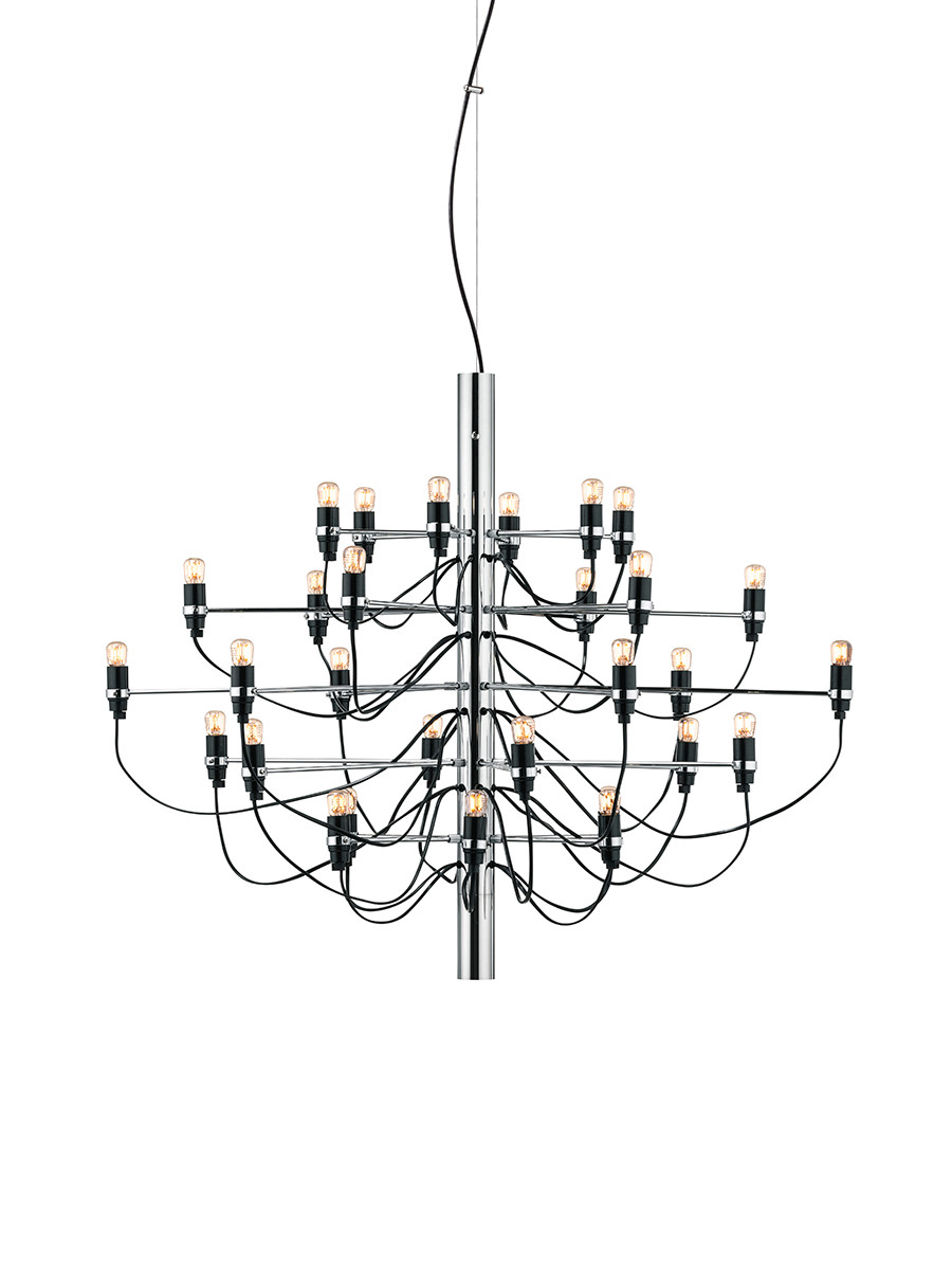 2097/30 Lysekrone fra Flos (Krom)