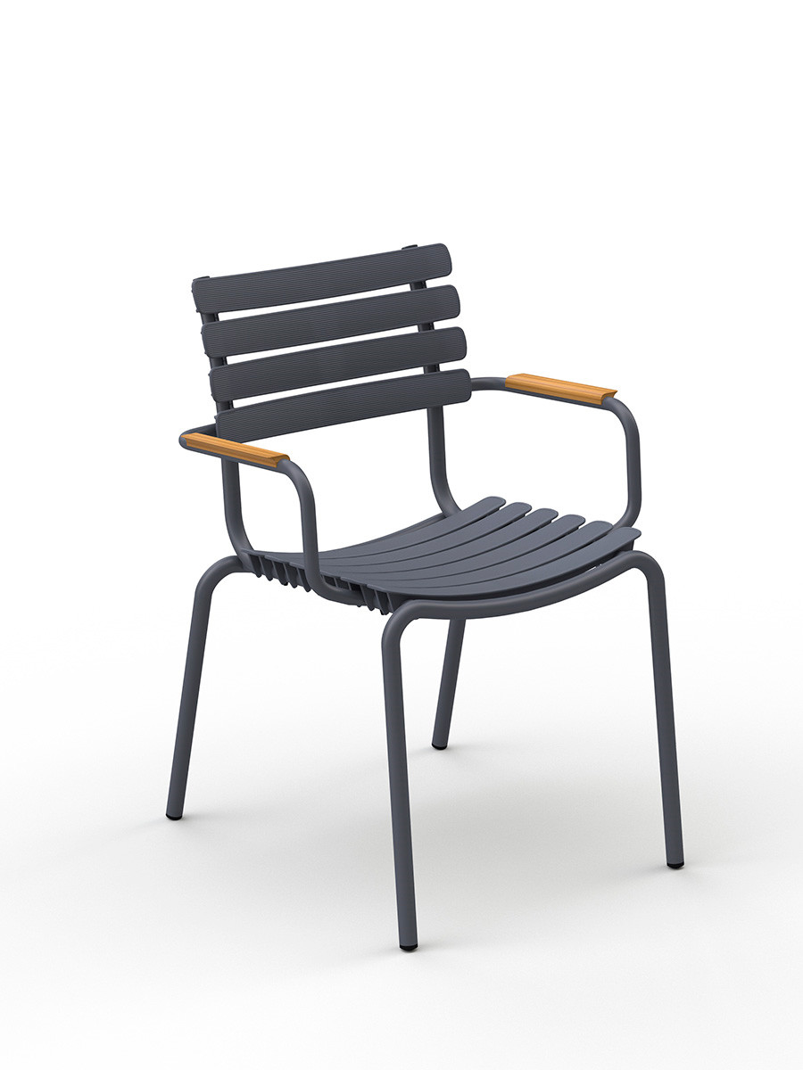 ReClips dining chair bamboo fra Houe (Dark Grey)