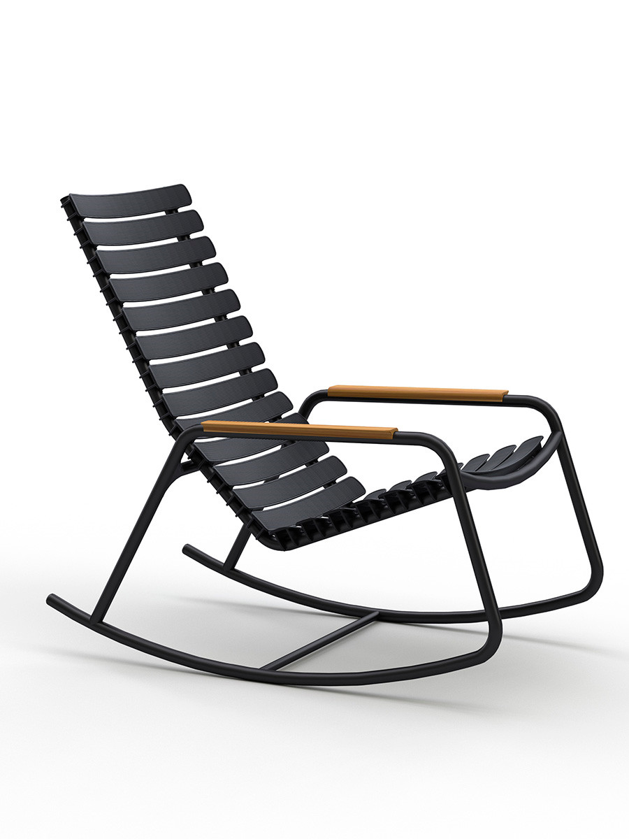 ReClips Rocking chair bamboo fra Houe (Black)