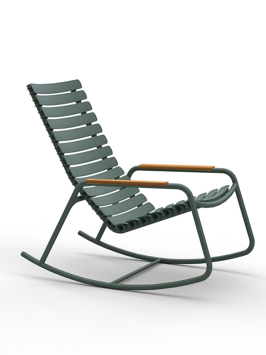 ReClips Rocking chair bamboo fra Houe (Olive green)