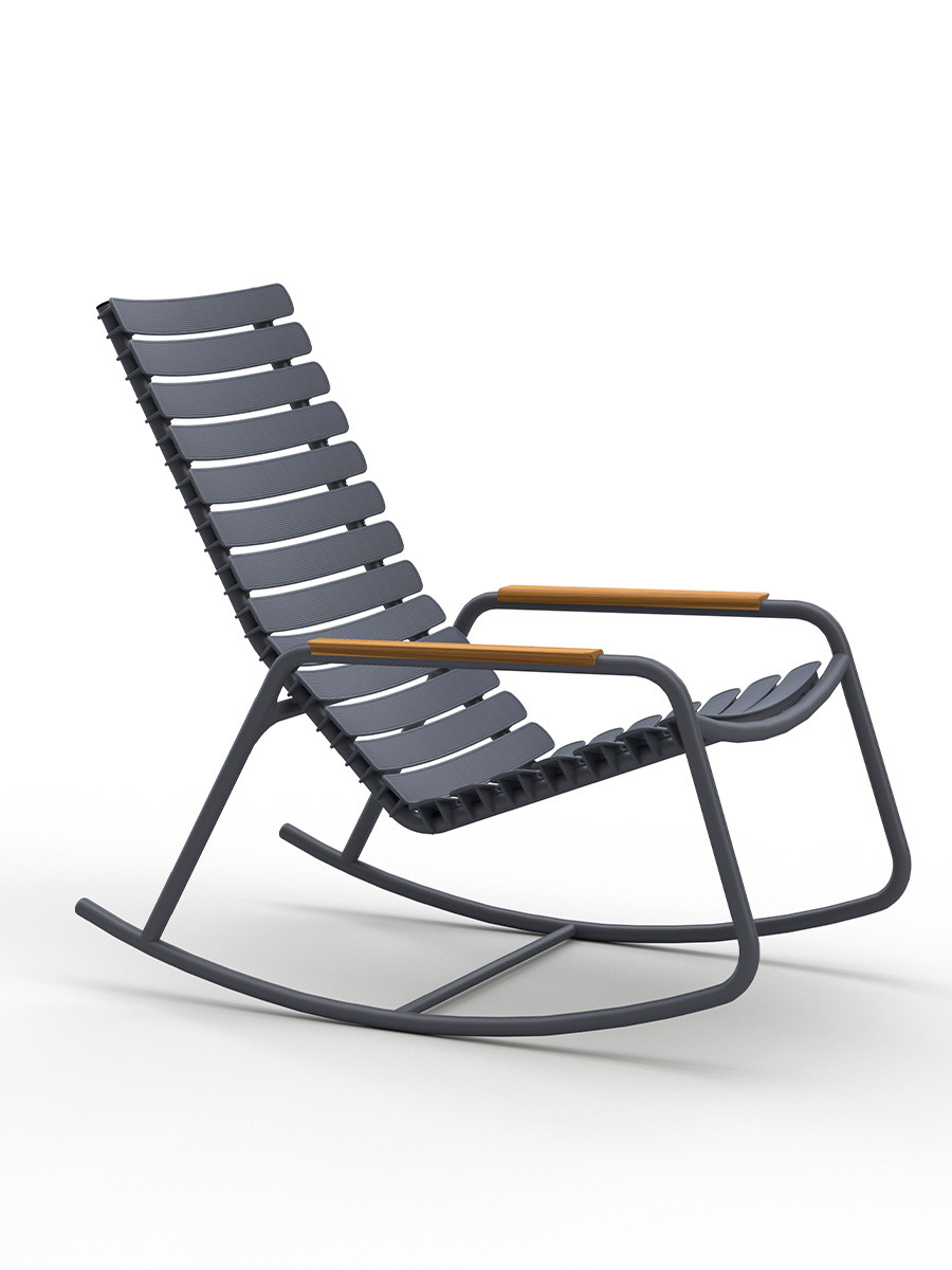 ReClips Rocking chair bamboo fra Houe (Dark Grey)