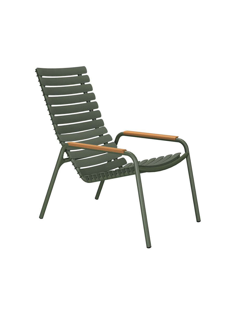 ReClips Lounge Chair, bamboo fra Houe (Olive green)