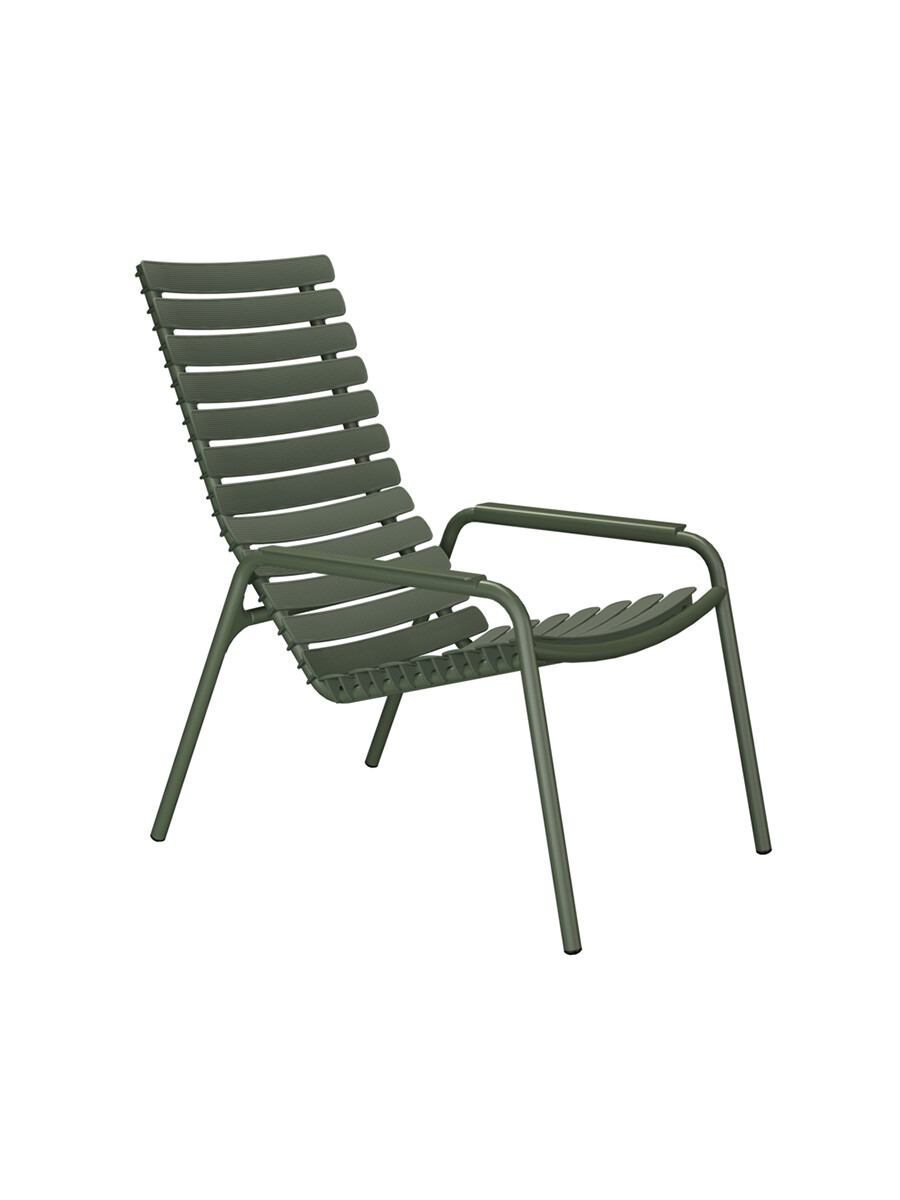 ReClips Lounge Chair fra Houe (Olive green)