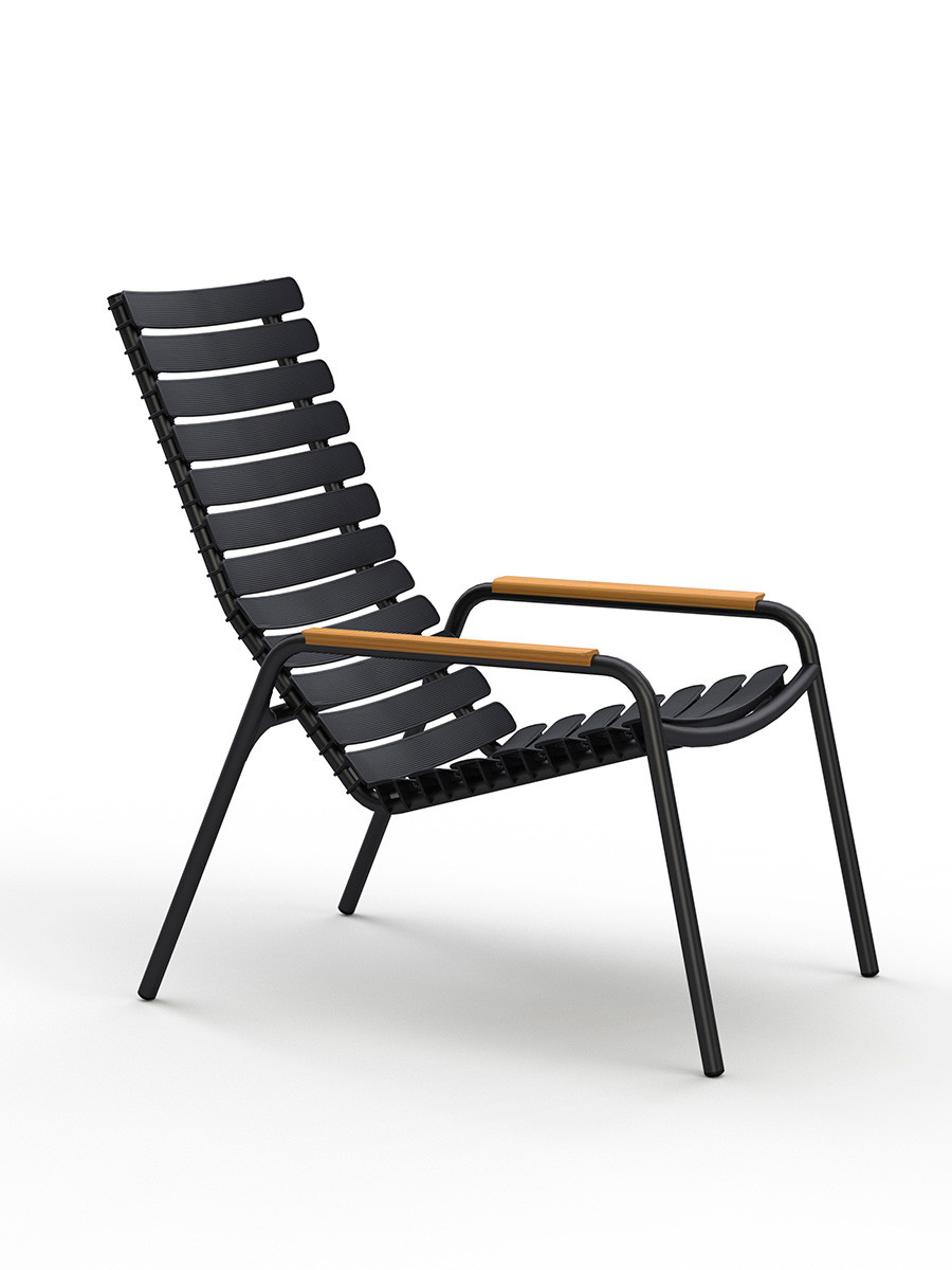 ReClips lounge chair bamboo fra Houe (Black)
