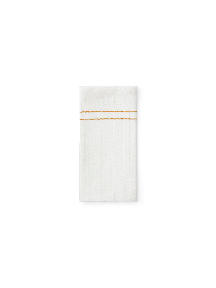 Cressida Napkin fra Audo Copenhagen (Ochre)