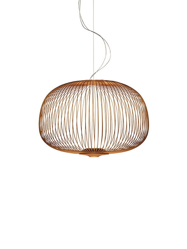 Spokes 3 Pendel fra Foscarini (Kobber, LED - uden lysdæmper)