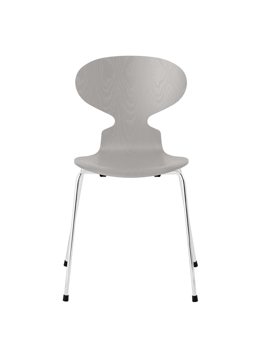 Billede af 3101 Myren Stol i farvet ask af Arne Jacobsen (Nine Grey, Krom)