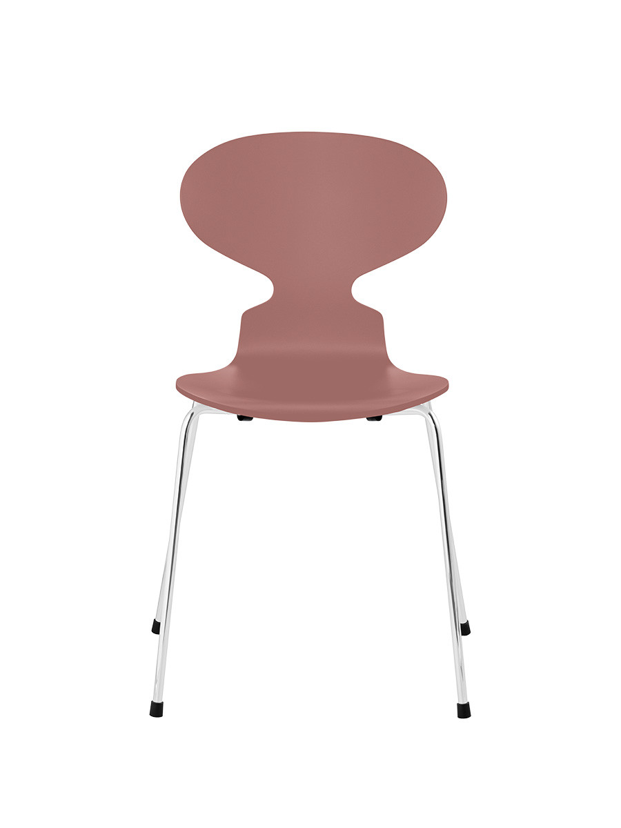 Billede af 3101 Myren Stol lakeret af Arne Jacobsen (Wild Rose, Krom)