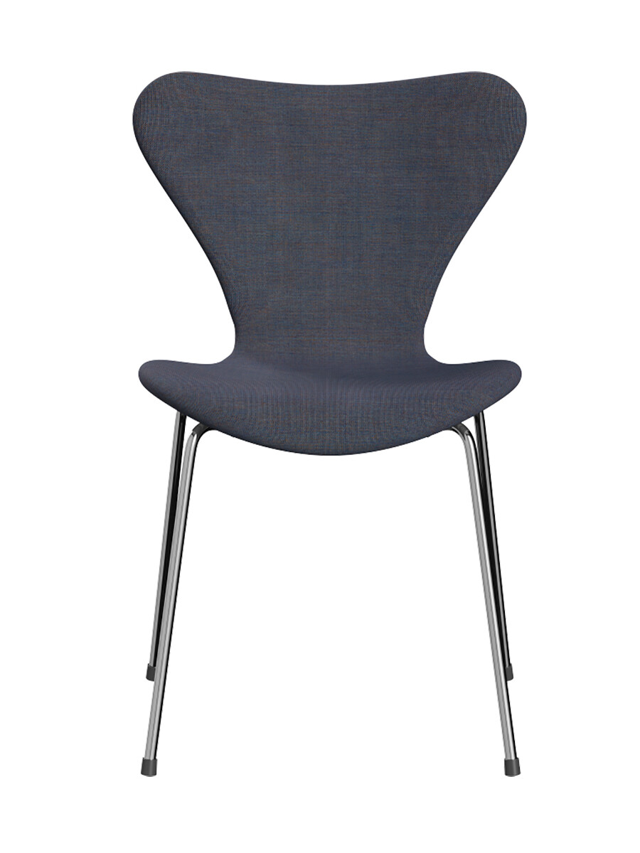 Billede af 3107 Serie 7, fuldpolstret af Arne Jacobsen (Canvas, 0734 Lys blå)