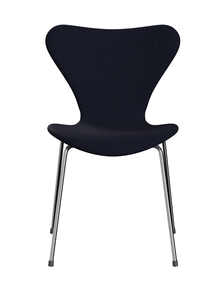 Billede af 3107 Serie 7, fuldpolstret af Arne Jacobsen (Canvas, 0794 Mørk blå)