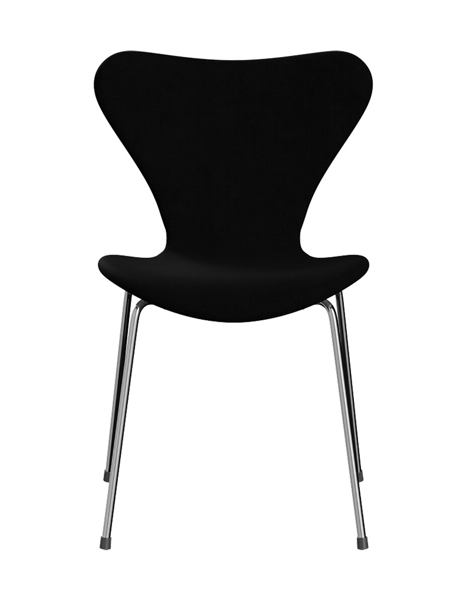 Billede af 3107 Serie 7, fuldpolstret af Arne Jacobsen (Hallingdal, 190 Sort)