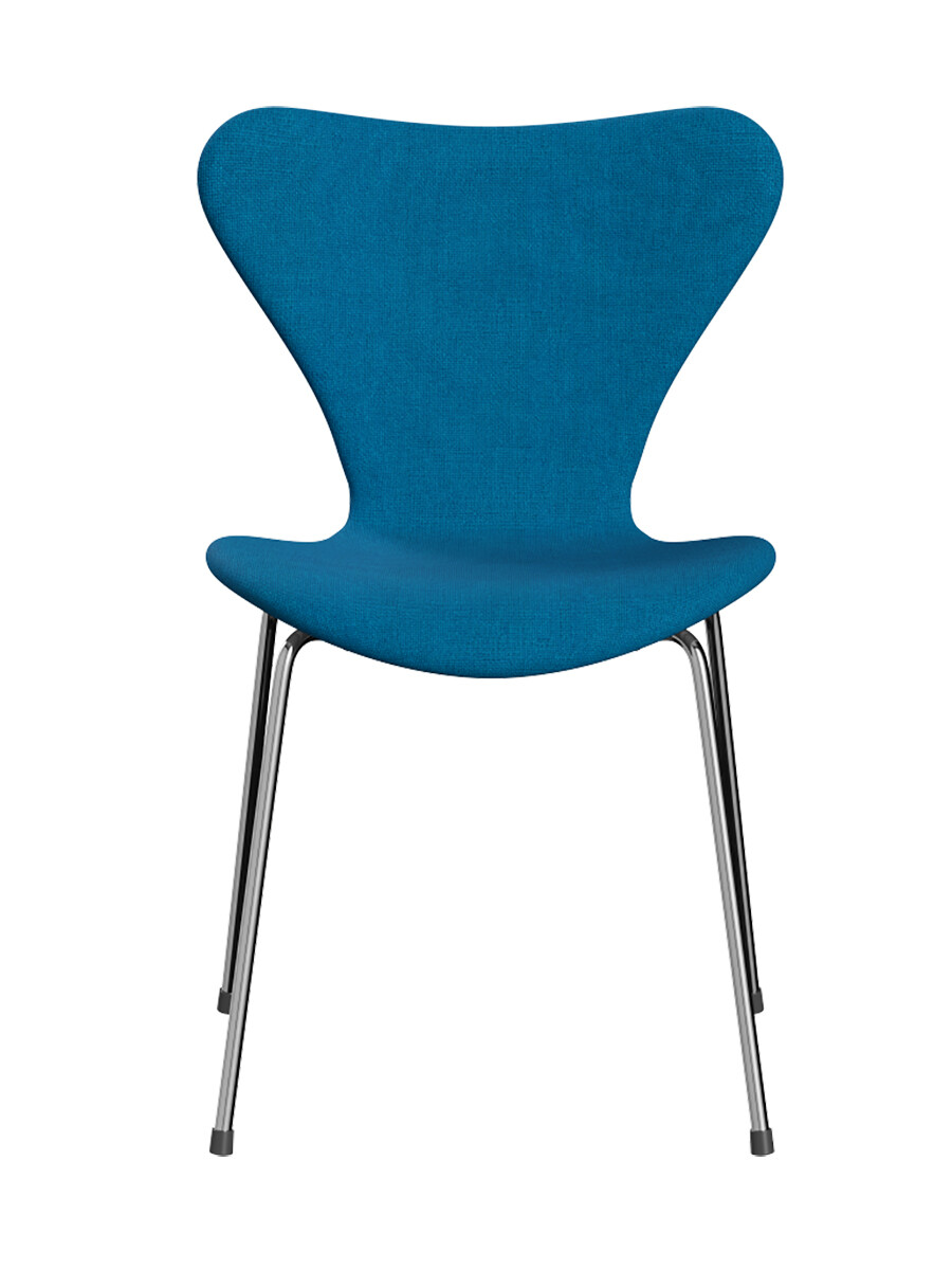 Billede af 3107 Serie 7, fuldpolstret af Arne Jacobsen (Hallingdal, 850 Turkis)