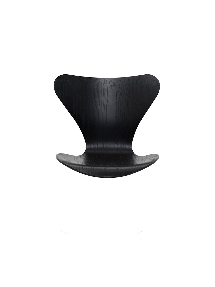 Skal til 3107 Stol fra Fritz Hansen (Farvet ask, Sort)